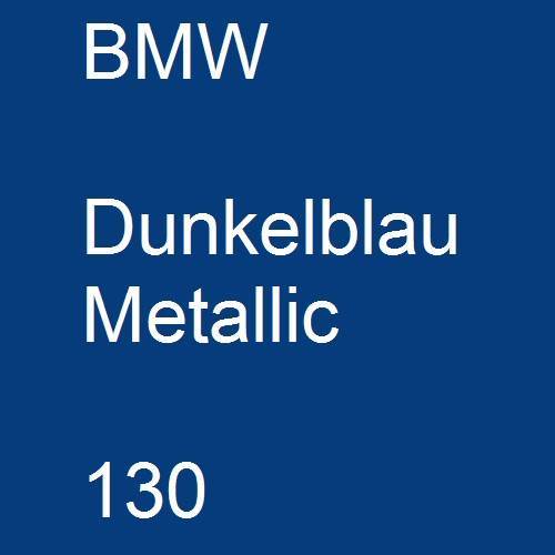 BMW, Dunkelblau Metallic, 130.